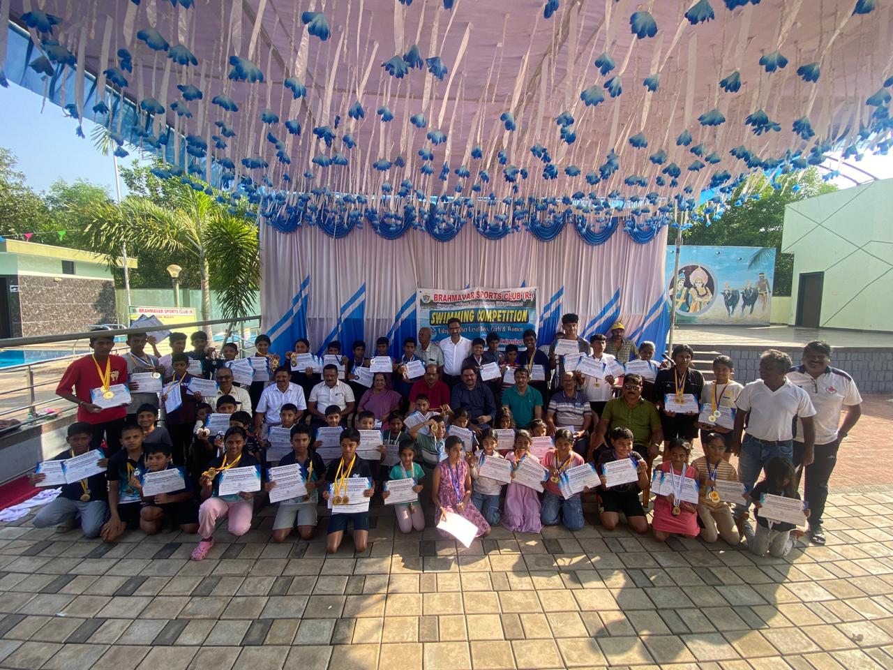 Brahmavara Sports Club Hosts Exciting Swimming Competition